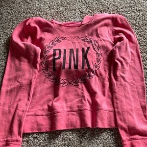 Pink hoodie
